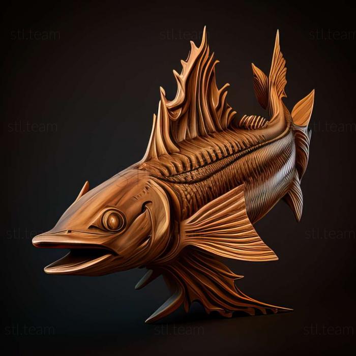 3D модель Catostomus occidentalis (STL)